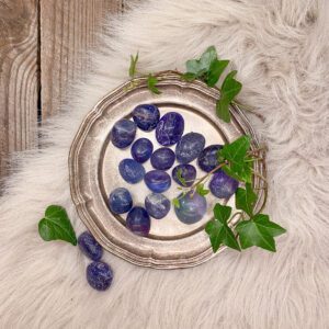 Fluorit Blå Trumlad