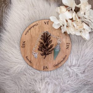 Pendel grön aventurin