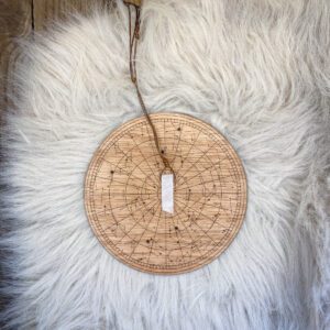 Astorian klar kvarts trumlad spets halsband