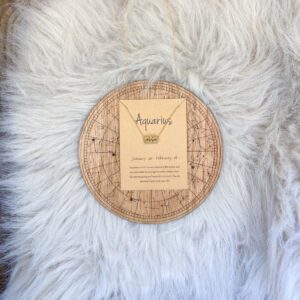 Halsband Stjärntecken Aquarius/Vattumannen