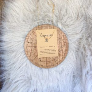 Halsband Stjärntecken Capricorn/Stenbocken