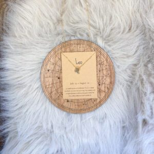 Halsband stjärntecken Leo/Lejonet