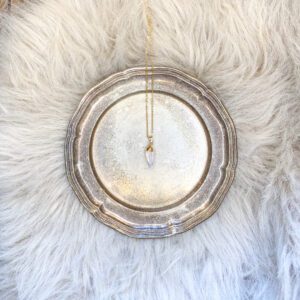 Astorian halsband hänge spets opal