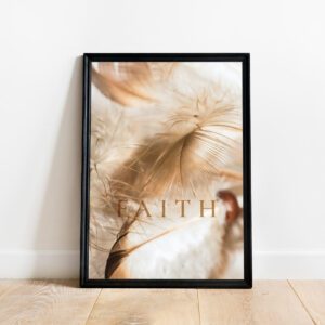 Print - Feathers - Faith
