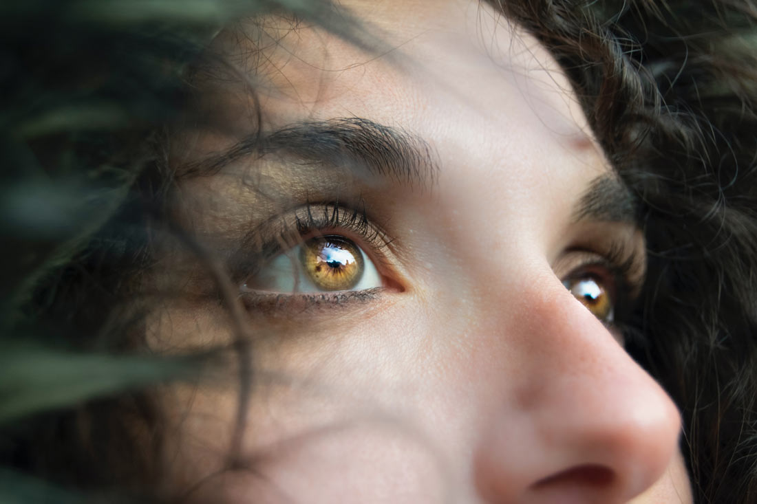 brown eyes