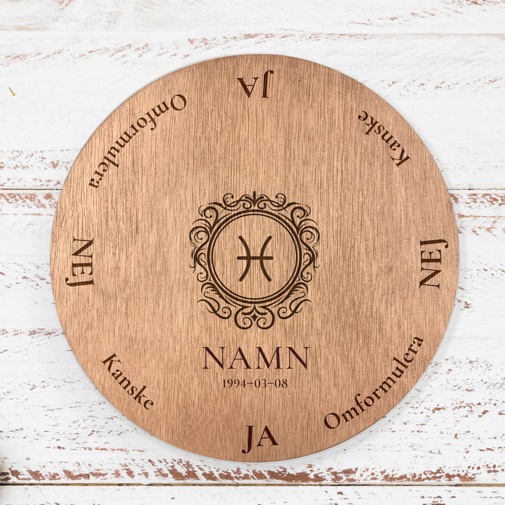 Astorian - Pendelplatta stjärntecken och egen text